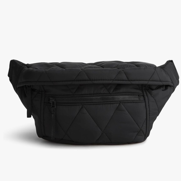 Vera Bradley black nylon quilted belt bag - Picture 2 of 12